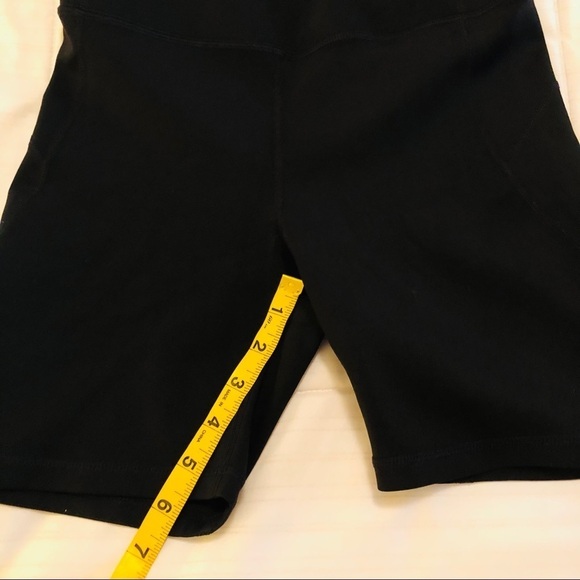 Revolve Athletic Bike Shorts by Lovewave Black M High Rise longline - Picture 8 of 12